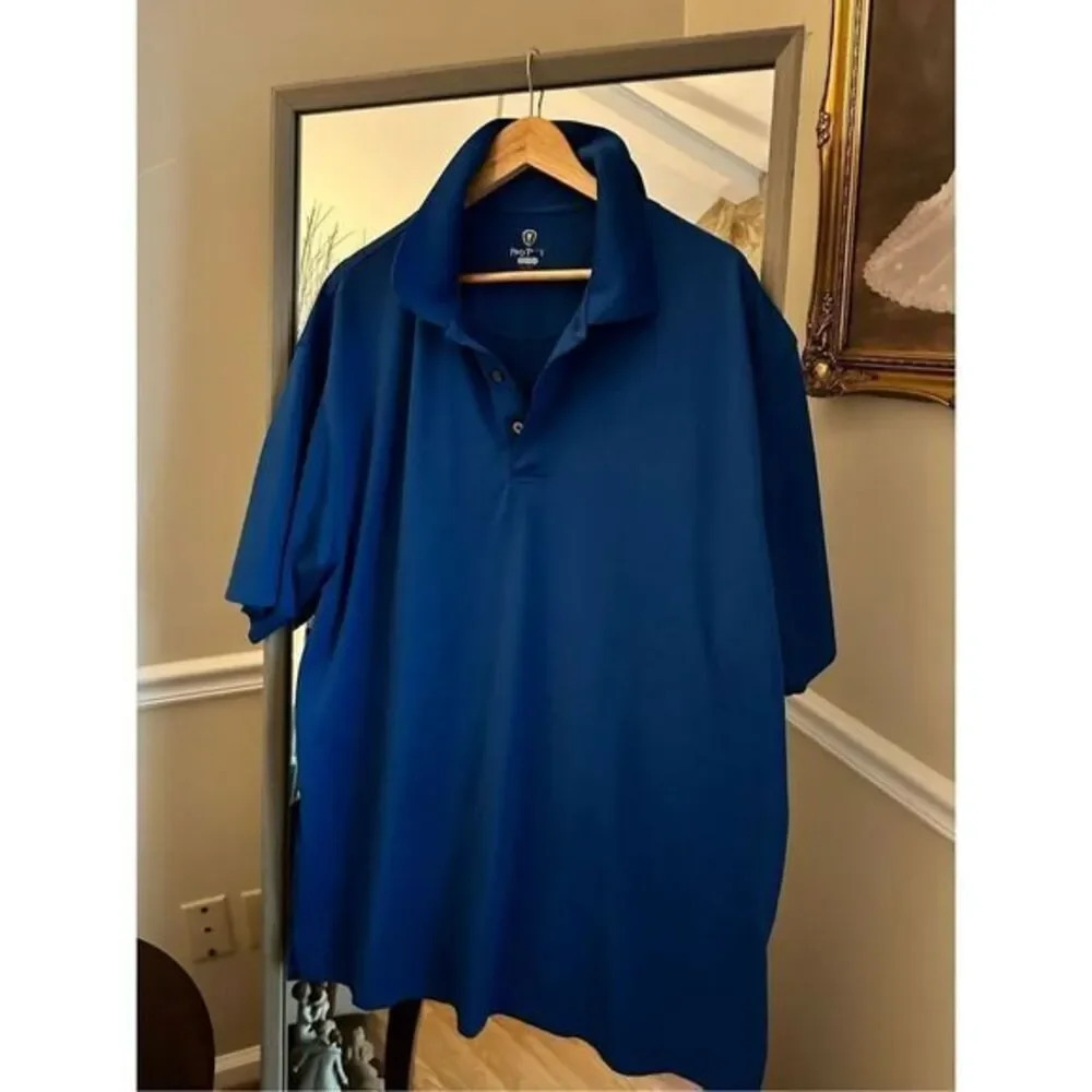 Pro Tour Golf Polo Shirt Men's 2XL Tall